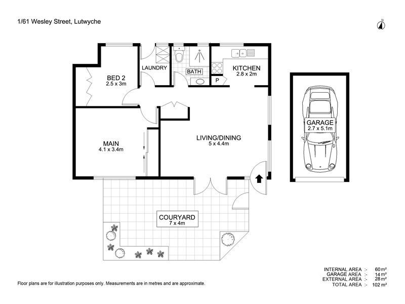 1/61 Wesley Street, Lutwyche QLD 4030
