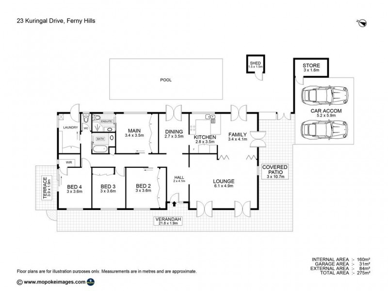 23 Kuringal Drive, Ferny Hills QLD 4055