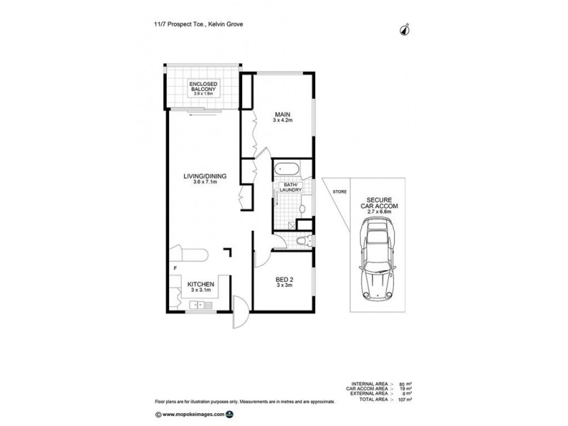 11/7 Prospect Terrace, Kelvin Grove QLD 4059