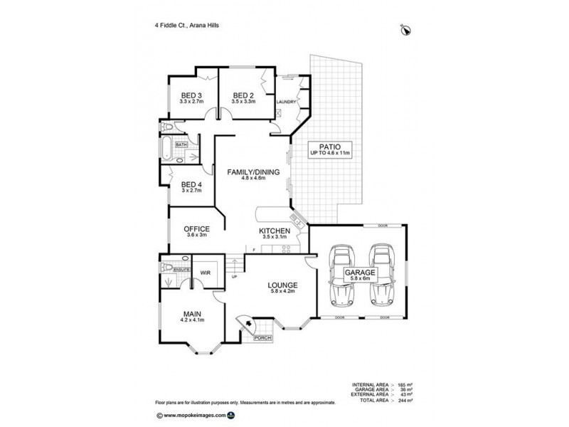 4 Fiddle Court, Arana Hills QLD 4054