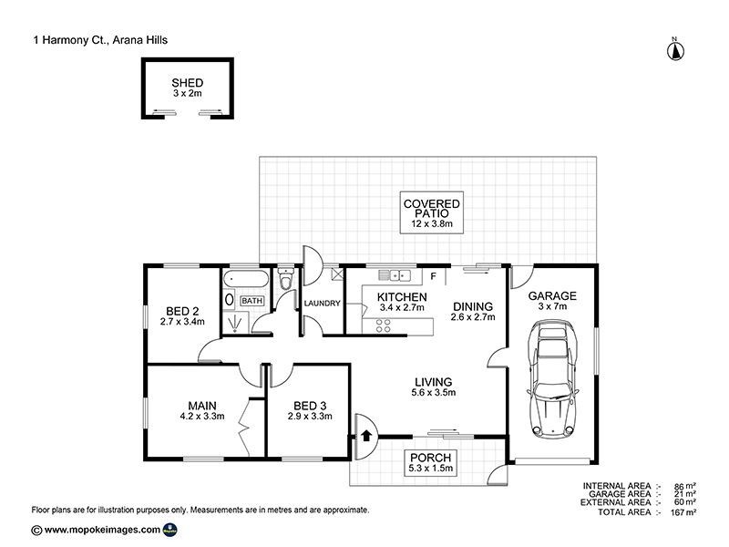 1 Harmony Court, Arana Hills QLD 4054