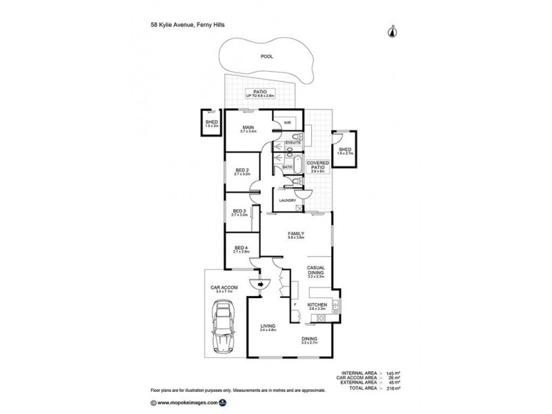 58 Kylie Avenue, Ferny Hills QLD 4055