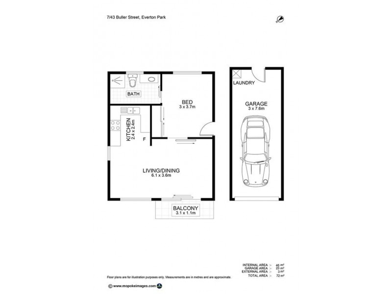 7/43 Buller Street, Everton Park QLD 4053