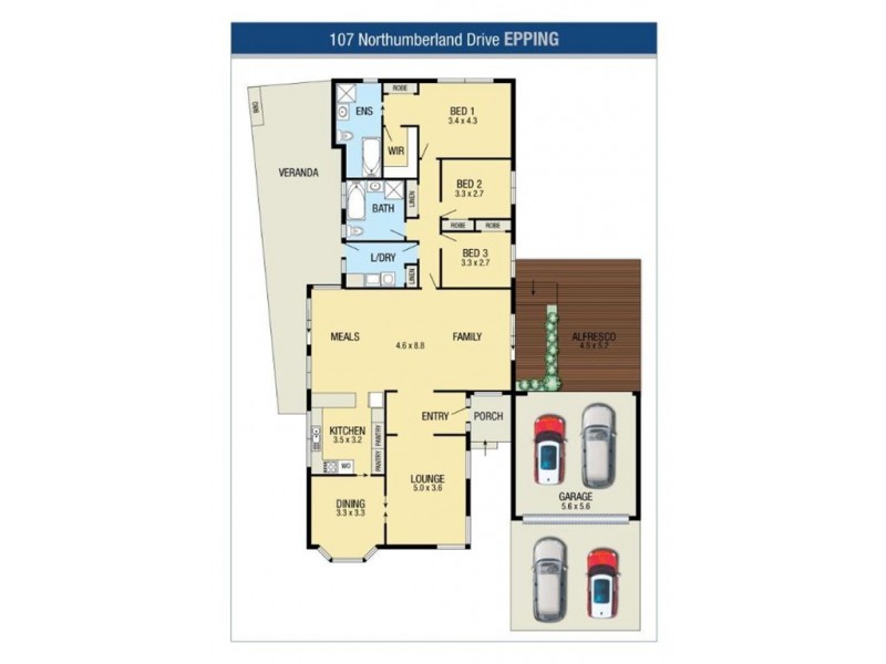 107 Northumberland Drive, Epping VIC 3076