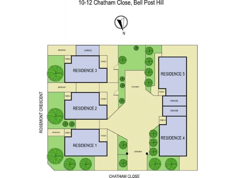 1,2,3,4,5/10-12 Chatham Close, Bell Post Hill VIC 3215