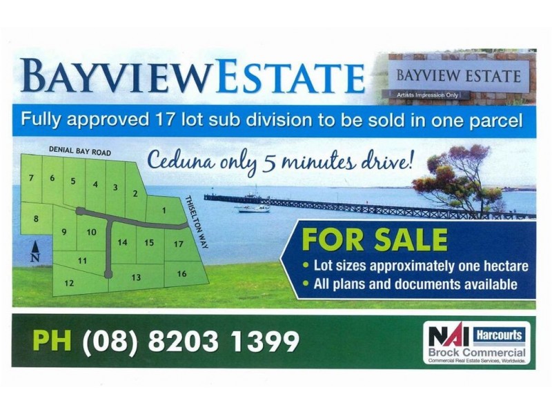 Lots/204 & 205 Denial Bay Road, Ceduna SA 5690