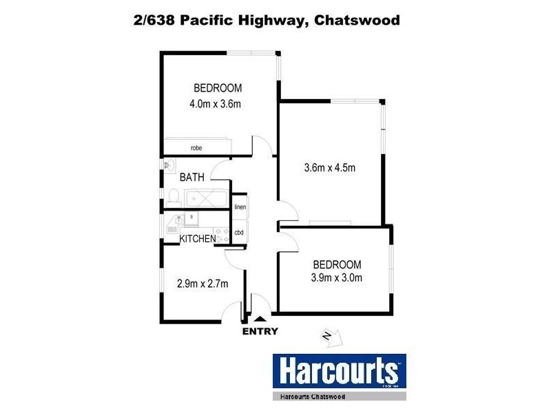 2/638 Pacific Highway, Chatswood NSW 2067