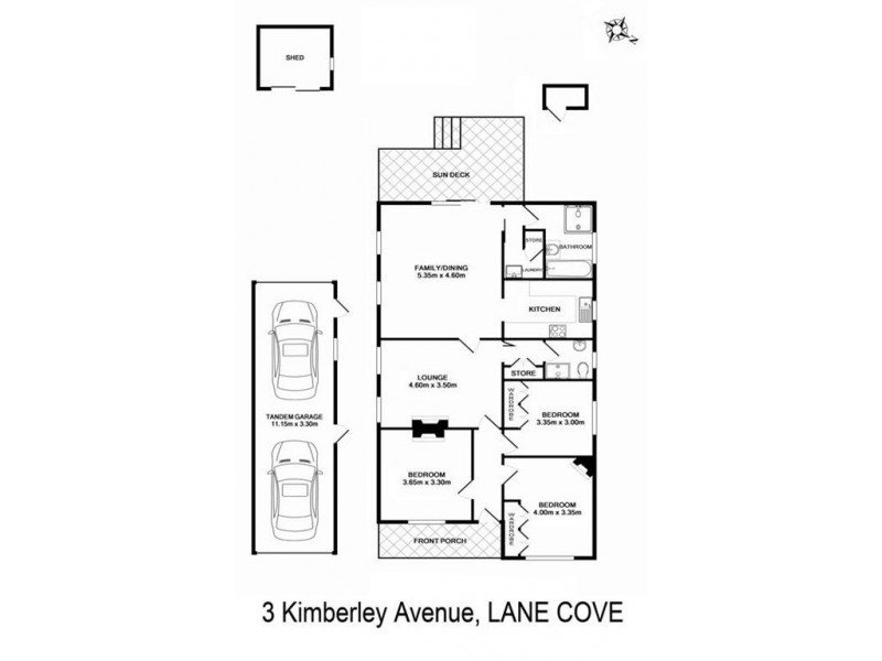 3 Kimberley Ave, Lane Cove NSW 2066