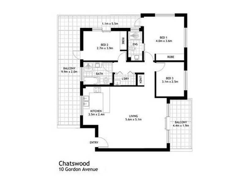 10 Gordon Ave, Chatswood NSW 2067