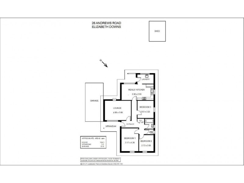 26 Andrews Road, Elizabeth Downs SA 5113