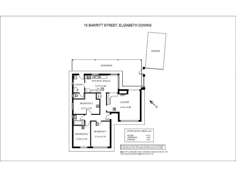 15 Barritt Street, Elizabeth Downs SA 5113