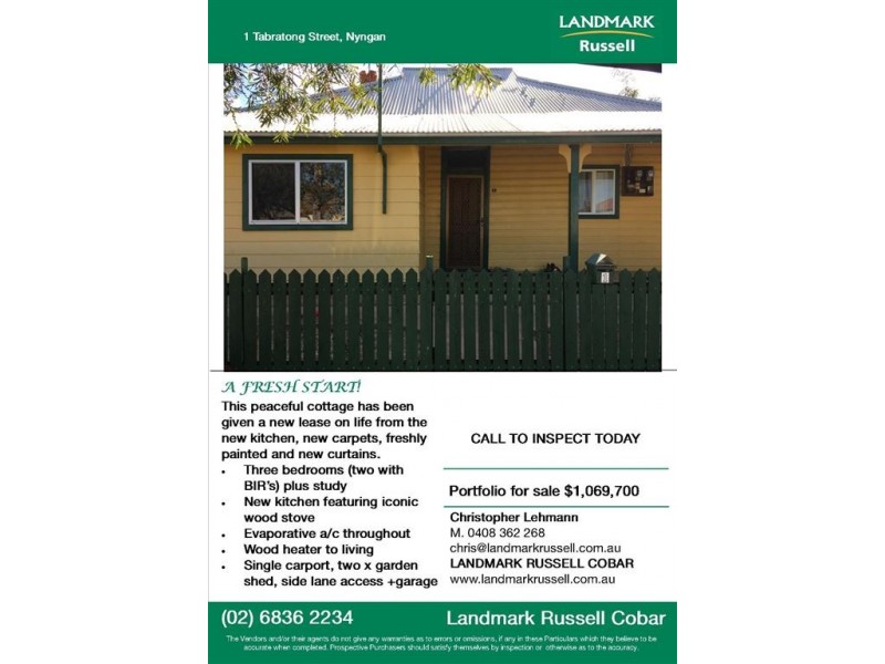 35 Brough Street (Part Portfolio), Cobar NSW 2835