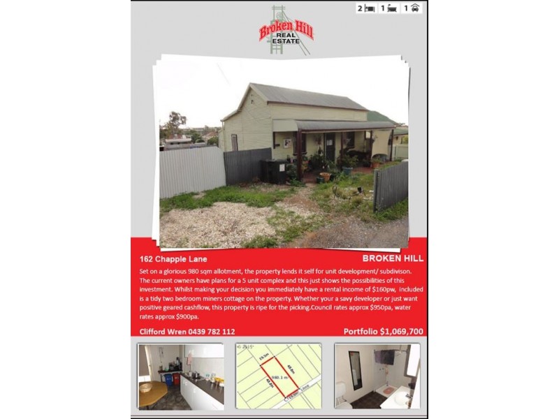 1 Kurrajong Circle ( Part Portfolio), Cobar NSW 2835