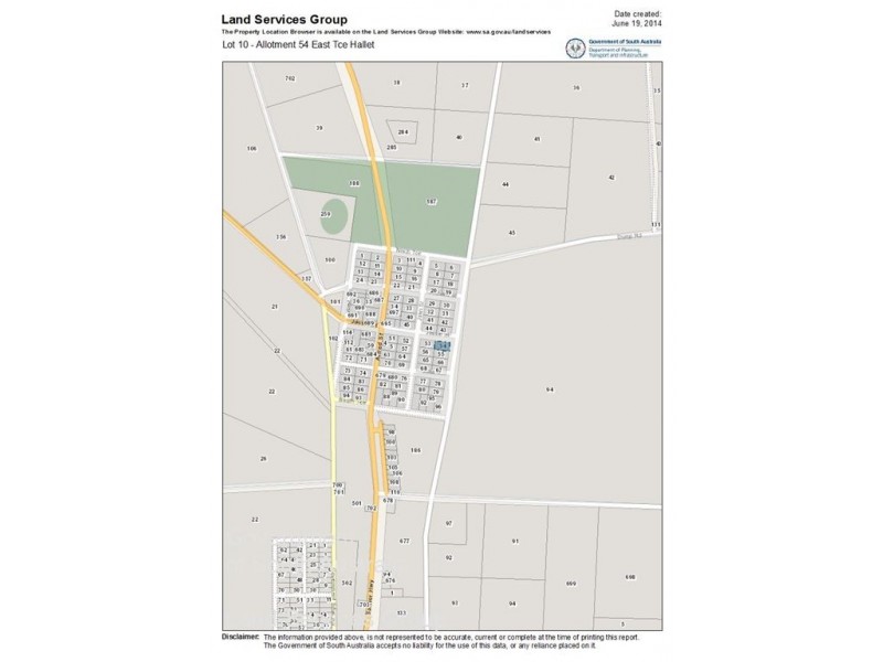 Lot 54 East Terrace, Hallett SA 5419