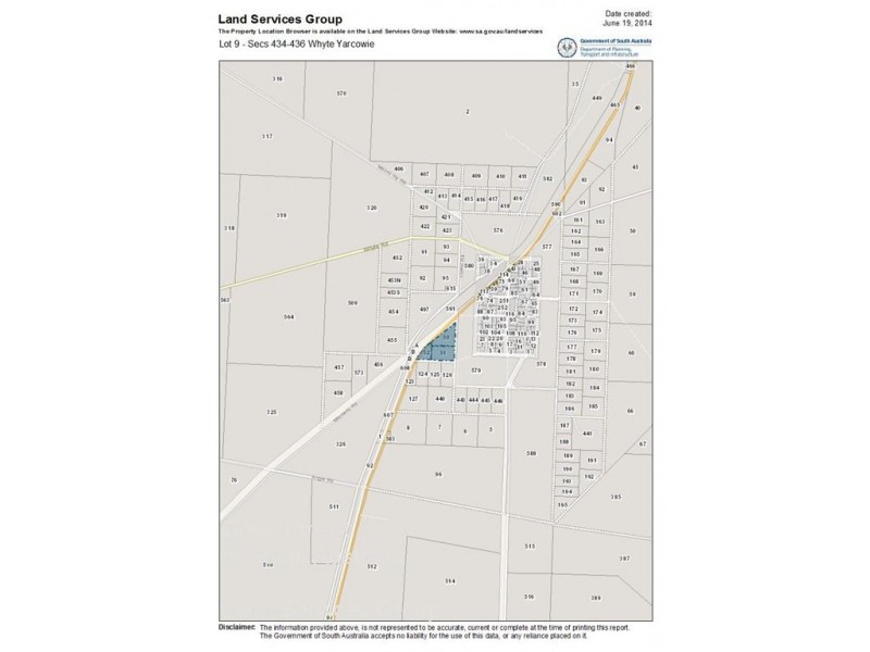 Secs 434.435.436 Barrier Highway, Whyte Yarcowie SA 5420