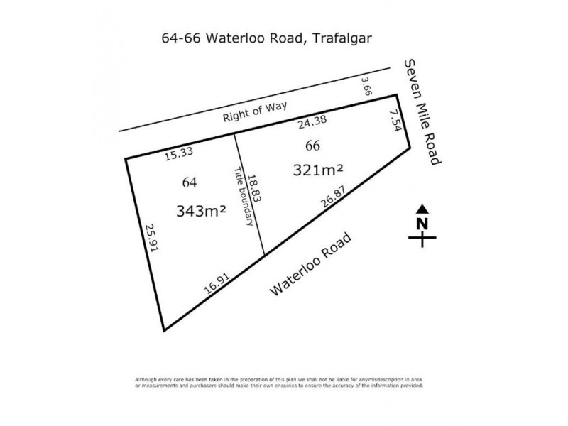 64-66 Waterloo Road, Trafalgar VIC 3824