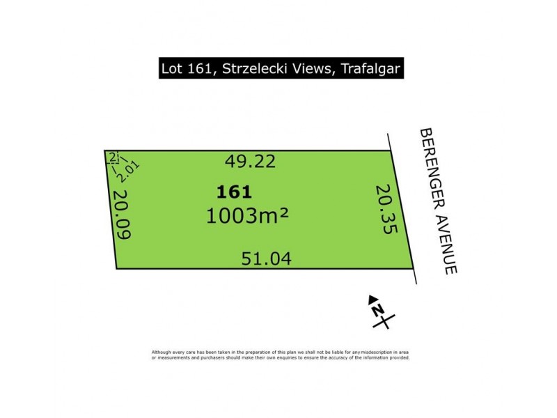 Lot 161 Berenger Avenue, Trafalgar VIC 3824