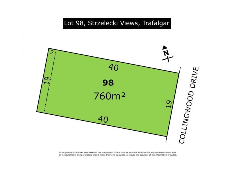 Lot 98 Collingwood Drive, Trafalgar VIC 3824