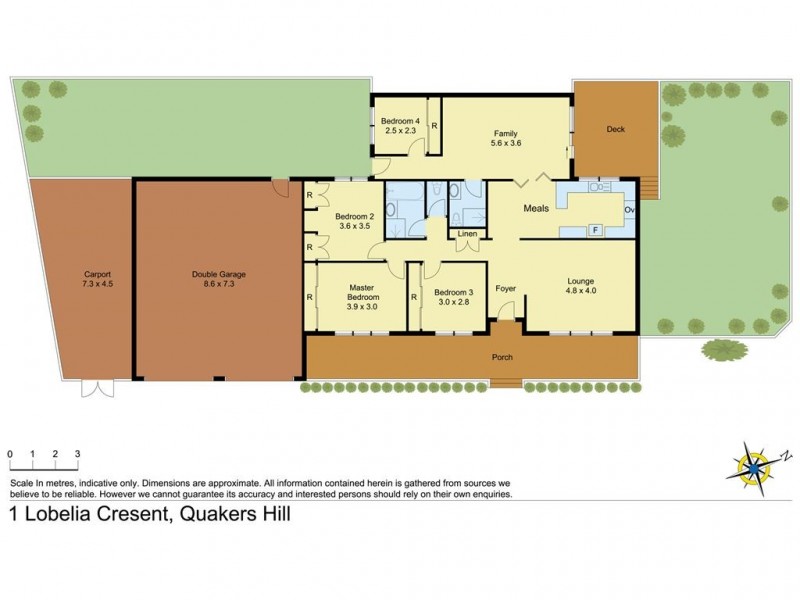 1 Lobelia  Crescent, Quakers Hill NSW 2763