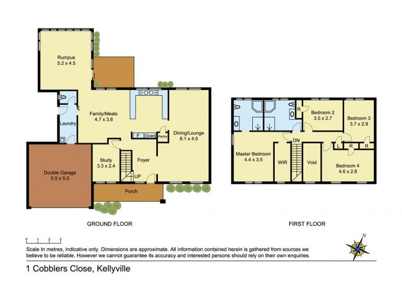 1 Cobblers Close, Kellyville NSW 2155