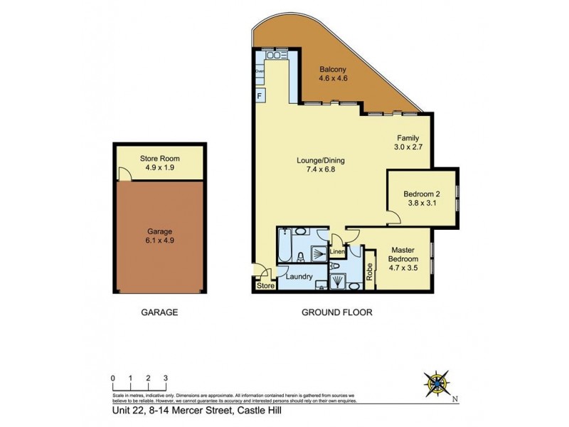 22/8-14 Mercer Street, Castle Hill NSW 2154