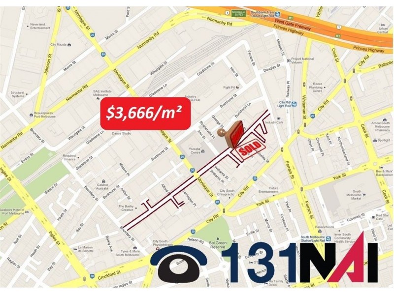 15-25 Thistlethwaite street, South Melbourne VIC 3205