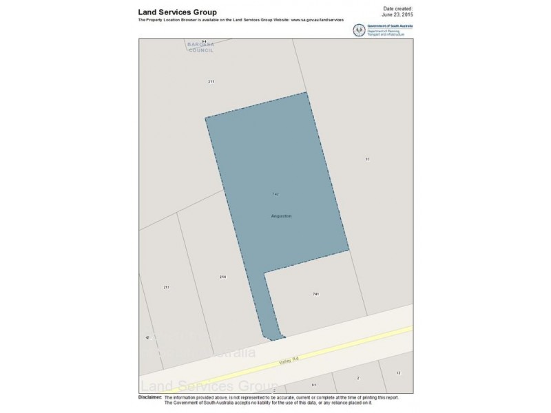 Lot 742 Valley Road, Angaston SA 5353