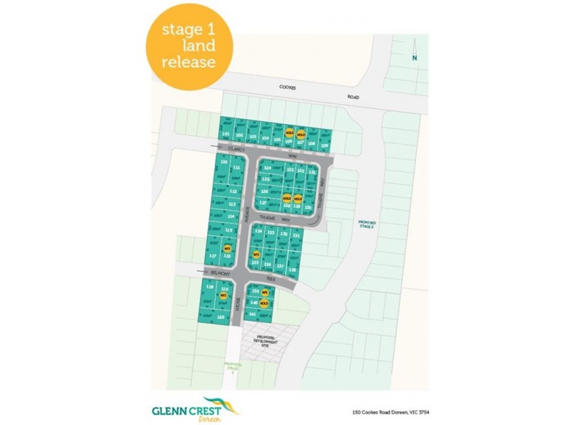 Lot 136 Belmont Rise, Doreen VIC 3754