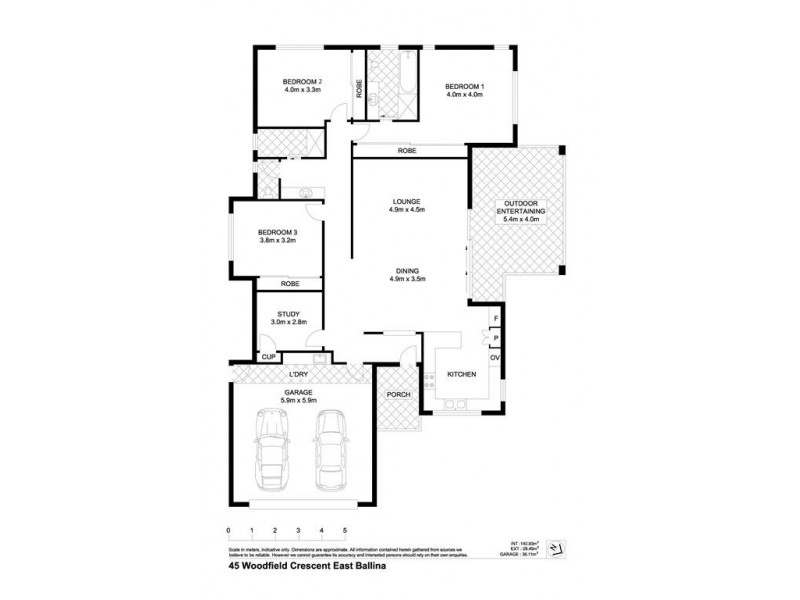 45 Woodfield Crescent, East Ballina NSW 2478