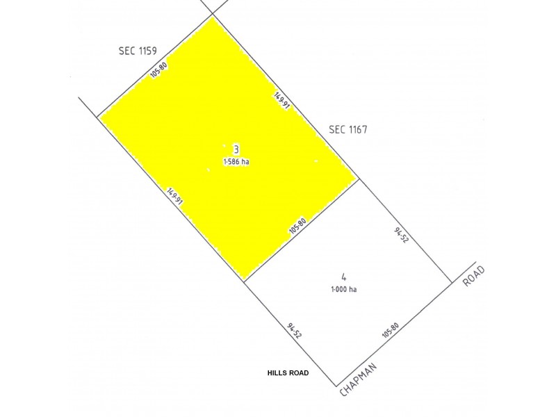 Lot 3 Hills Road, North Moonta SA 5558