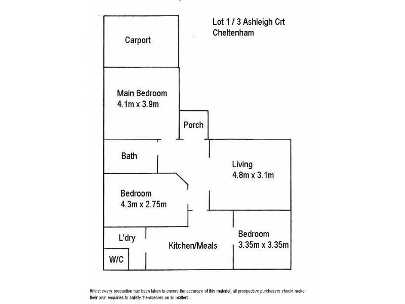 Lot 1/3 Ashleigh Court, Cheltenham VIC 3192