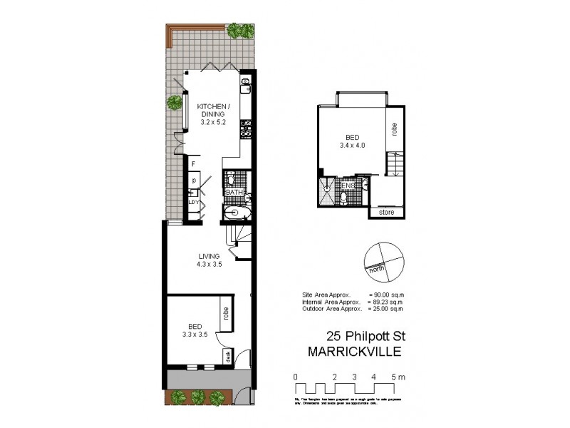 25 Philpott Street, Marrickville NSW 2204 Floorplan