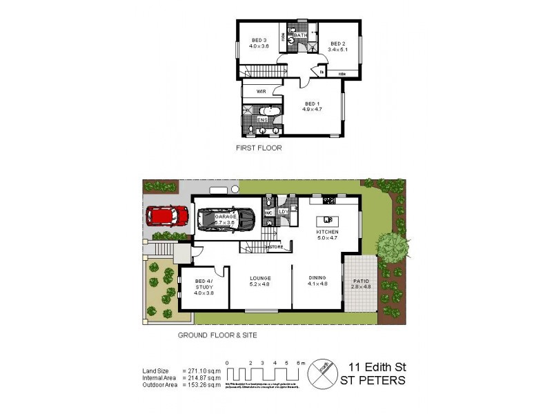11 Edith Street, St Peters NSW 2044 Floorplan