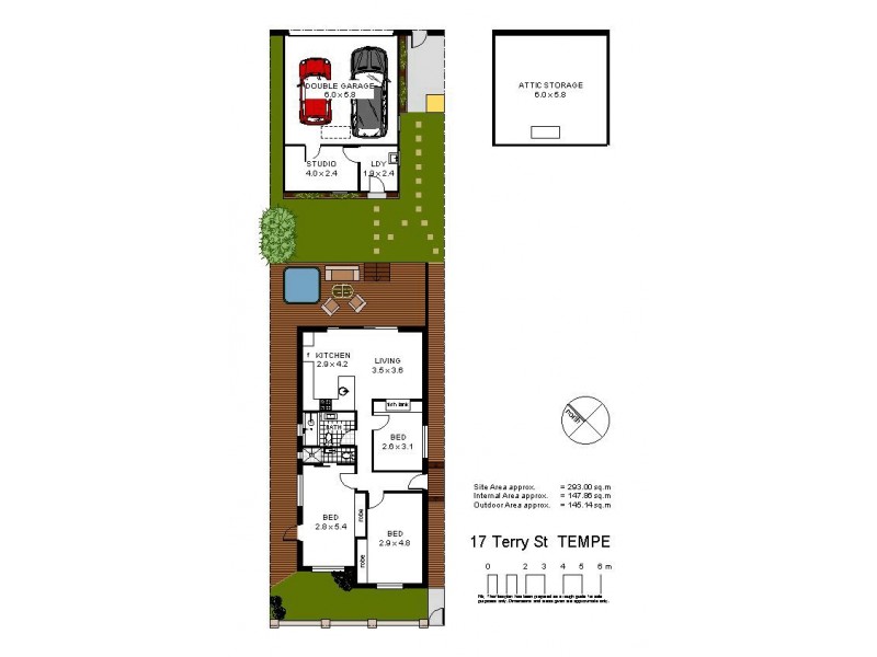17 Barden Street, Tempe NSW 2044 Floorplan