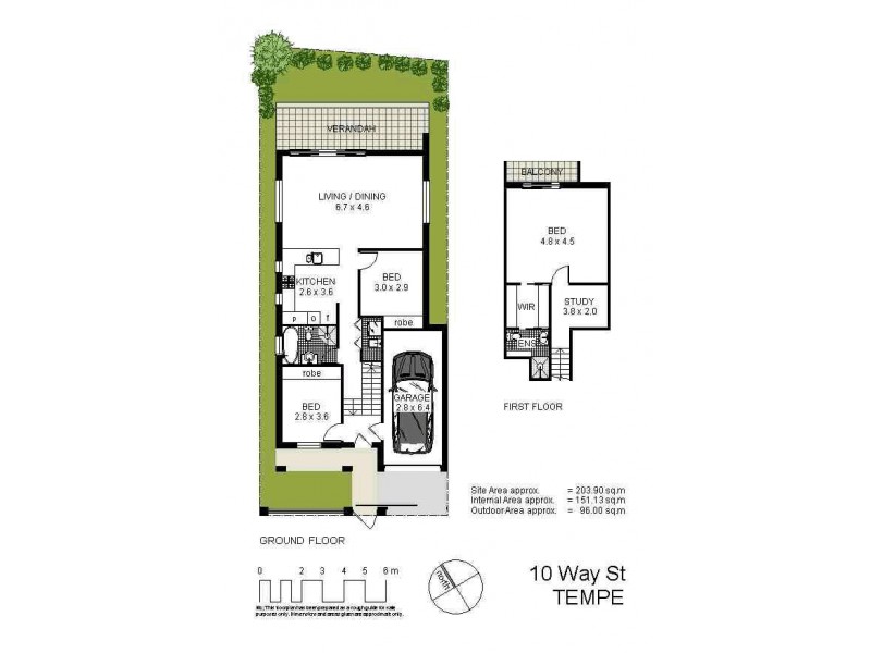 10 Way Street, Tempe NSW 2044 Floorplan