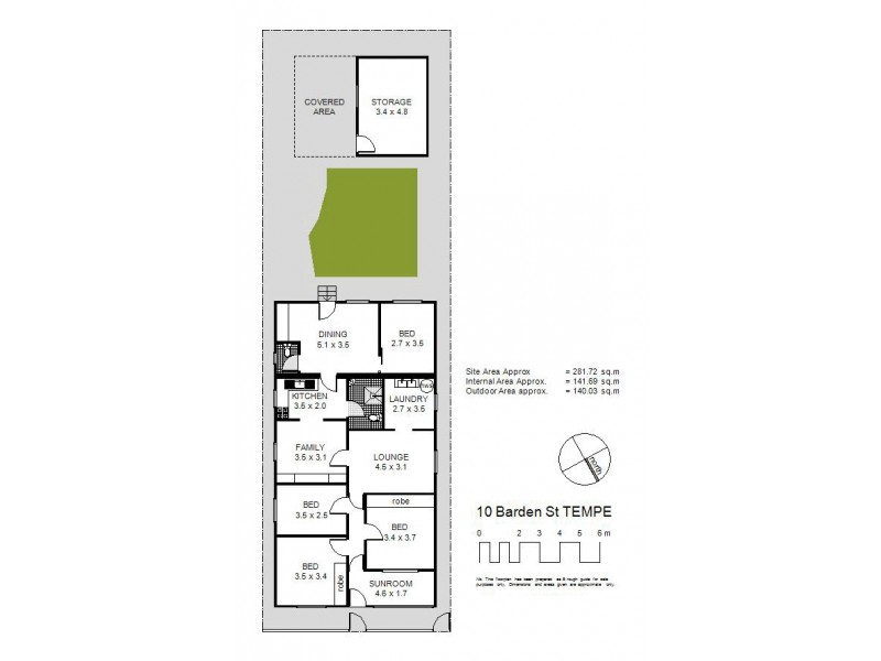 10 Barden Street, Tempe NSW 2044 Floorplan