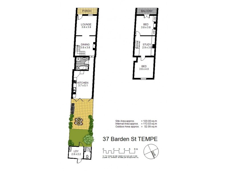 37 Barden Street, Tempe NSW 2044 Floorplan