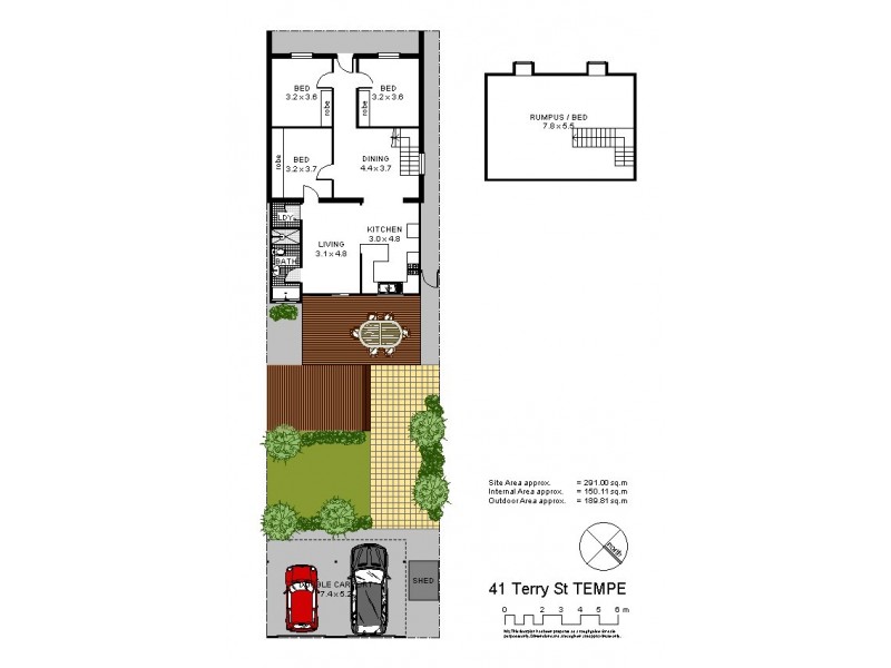 41 Terry Street, Tempe NSW 2044 Floorplan