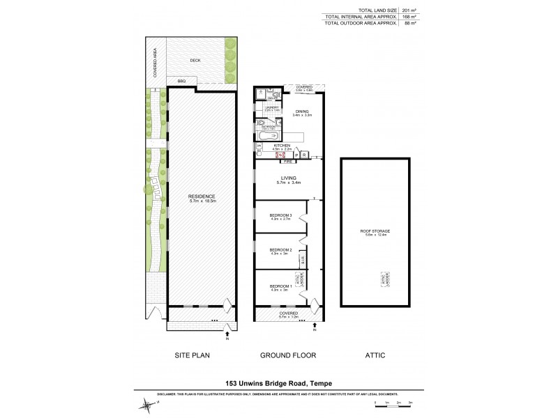 153 Unwins Bridge Road, Tempe NSW 2044 Floorplan