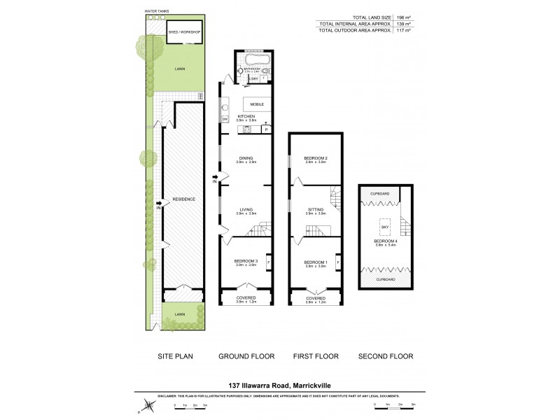 137 Illawarra Road, Marrickville NSW 2204 Floorplan