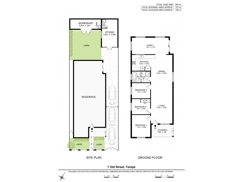 7 Old Street, Tempe NSW 2044 Floorplan