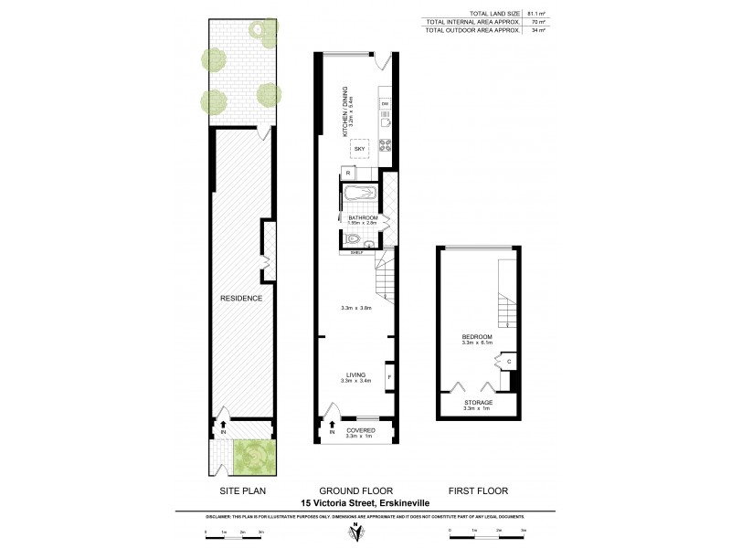 15 Victoria Street, Erskineville NSW 2043 Floorplan
