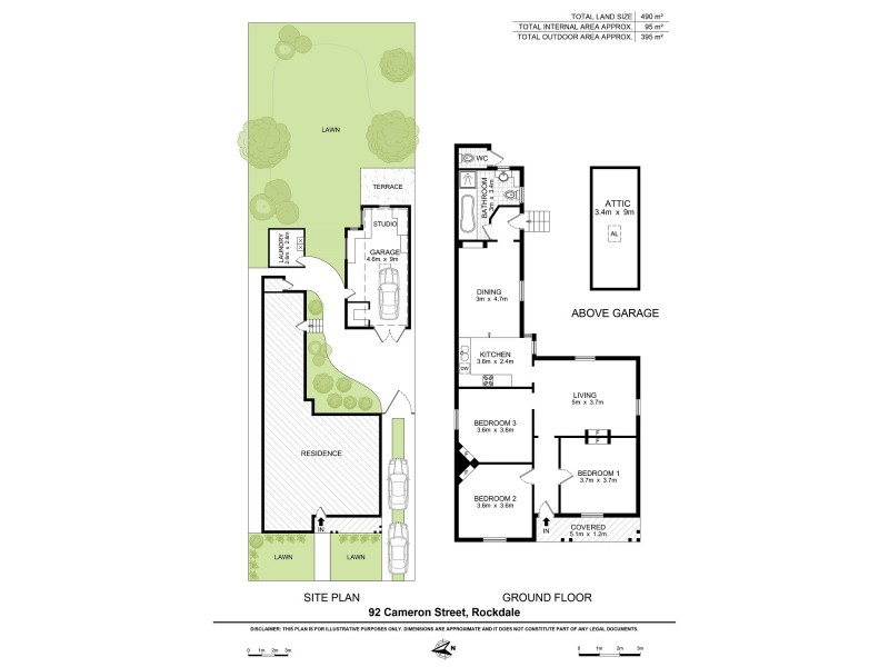 92 Cameron Street, Rockdale NSW 2216 Floorplan