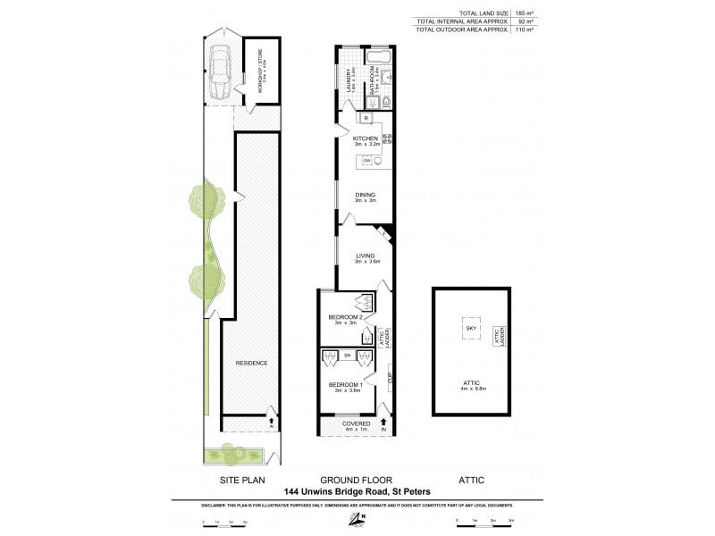144 Unwins Bridge Road, St Peters NSW 2044 Floorplan