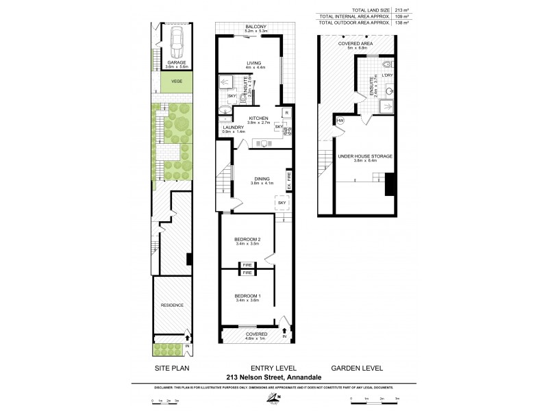 213 Nelson Street, Annandale NSW 2038 Floorplan
