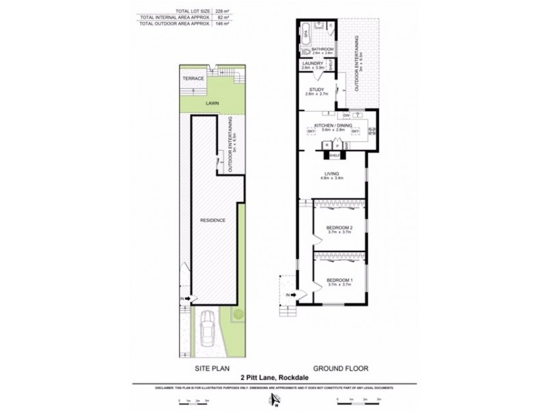 2 Pitt Lane, Rockdale NSW 2216 Floorplan