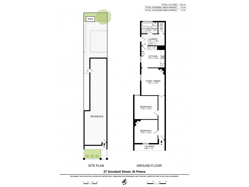 27 Goodsell Street, St Peters NSW 2044 Floorplan