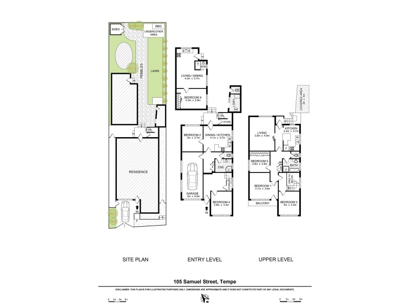 105 Samuel Street, Tempe NSW 2044 Floorplan