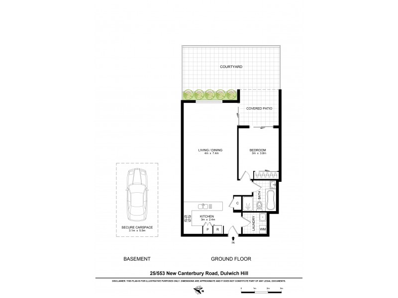 25/553 New Canterbury Road, Dulwich Hill NSW 2203 Floorplan