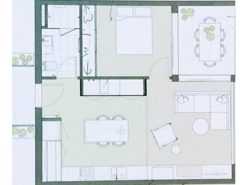5XX/822 Elizabeth St., Waterloo NSW 2017 Floorplan